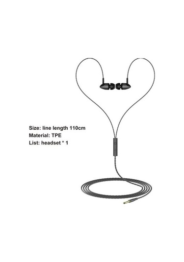 Kulaklık Ergonomik Dayanıklı Taşınabilir Mega Bass Koşu İçin Kulak İçi Kulaklık