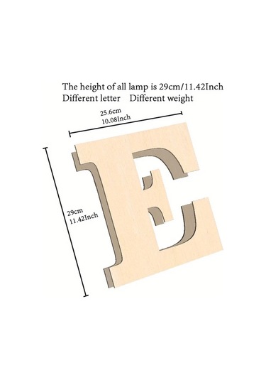 Willowhaven Kişiselleştirilmiş Ahşap Gece Lambası 29cm 11.42inch Usb Led Işık Yatak Odası Dekor Beyaz
