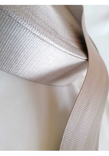 Renkli Emniyet Kemeri 15 Metre 5 Kemer İçin Bej Rengi