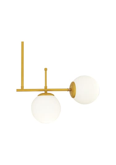 Günay 4'lü Modern Mutfak Yemek Masası Üstü Yatak Odası Salon Avize Gold