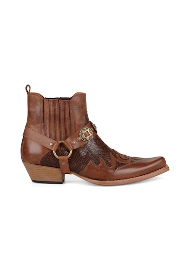 Taba Western Erkek Kovboy Botu Footcourt Taba
