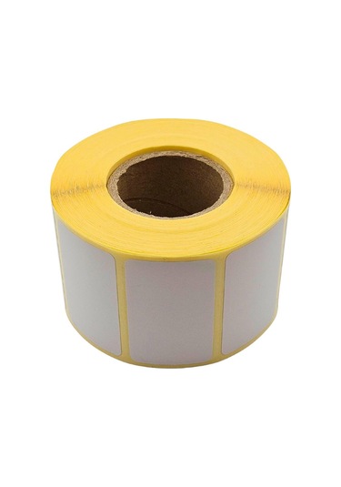 Terazi Etiketi 64 Adet Rulo Termal Etiket 40x58 Mm 500 Sarım Barkod Etiket 1