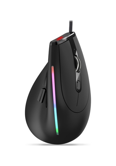 Hallow Zelotes-T-50 Dikey Kablolu RGB Optik Mouse