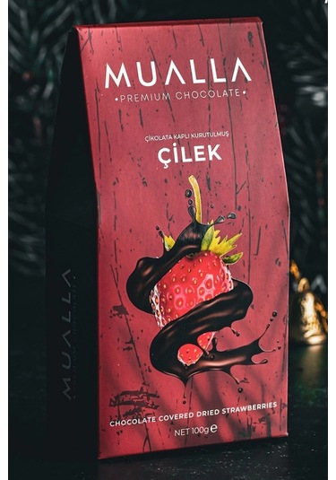 Çilek - Çikolata Kaplı Kuru Meyve