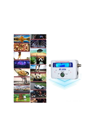 Dijital Uydu Bulucu Uydu Sinyal Ölçer Mini Dijital Uydu Sinyal Bulucu Ölçer Lcd Ekranlı Dijital Uydu Bulucu Pusula İle