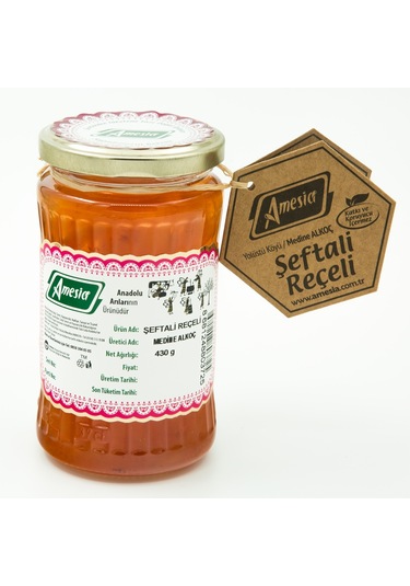 Amesia Şeftali Reçeli 430 G