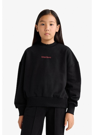 Defacto Siyah Kız Çocuk Alt-üst Takım F2564a8/bk81 Siyah