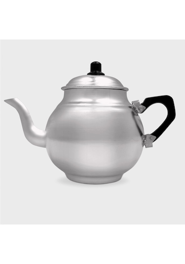 18 No Alüminyum Demlik Süzgeçli Gri