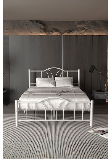 Aksviva Bella Çift Kişilik Ferforje Karyola