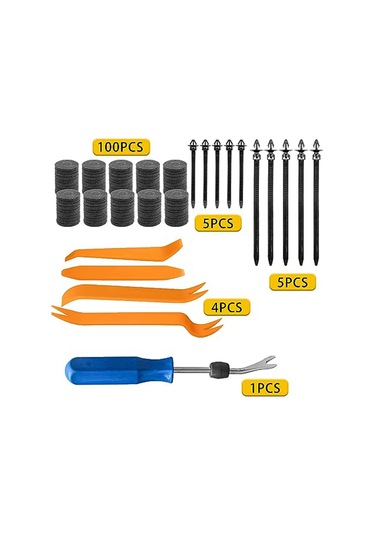 1281 Adet Araba Tutucu Klipsi Ve Plastik Bağlantı Elemanları Seti 38 B