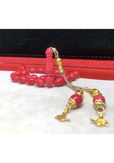 Pembe Orijinal Beyzi Model Katalin Tesbih