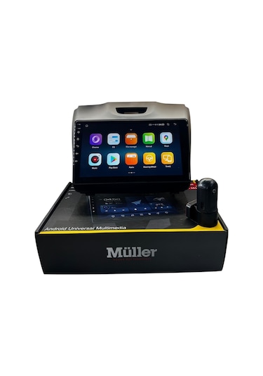 İsuzu D Max 2012-2019 Müller 4-64 Profesyonel Oem Multimedya 9"