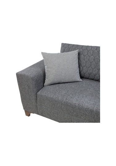 Eymense Loft Köşe Koltuk Takımı Gri Sol Köşe
