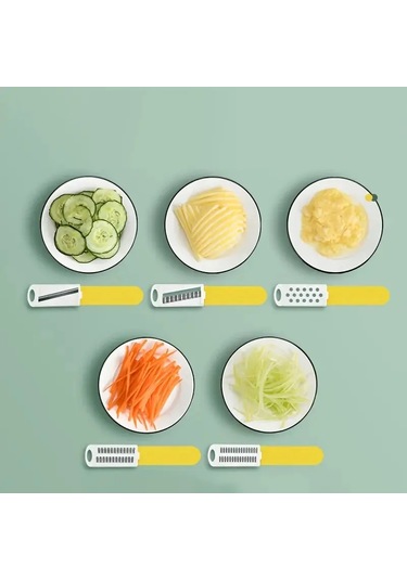 Sebze Kesme Patates Dilimleyici Doğrayıcı Çok Fonksiyonlu Meyve