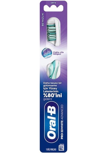 Oral-b Pro-3d White Advanced Beyazlık Diş Fırçası