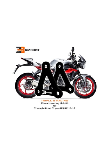 3B Racing - Triumph Street Triple 675 R -Rx 25Mm Alçaltma Kiti