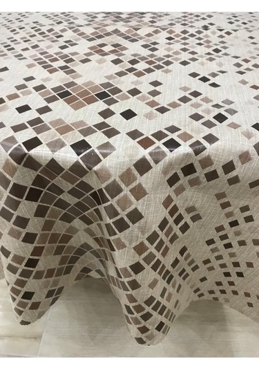 Muşamba Masa Örtüsü Yuvarlak