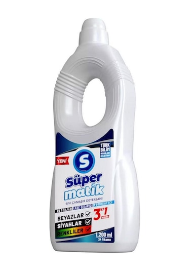 Süpermatik Sıvı Çamaşır Deterjanı 1500 Ml 1500 ML