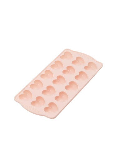 Silicolife Kalp Çikolata ve Buz Kalıbı Kahverengi