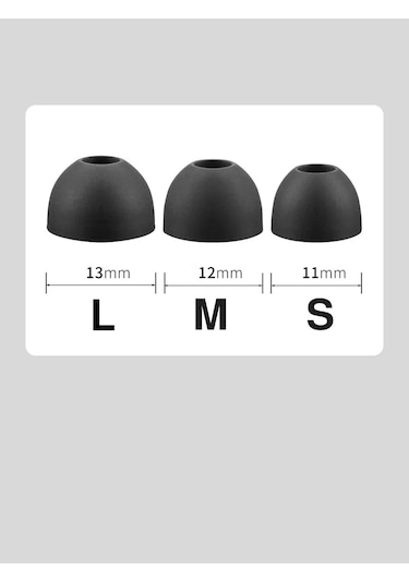 Cronax 3 Beden Silikon Ambüşür Değiştirme Seti 338747801 Siyah