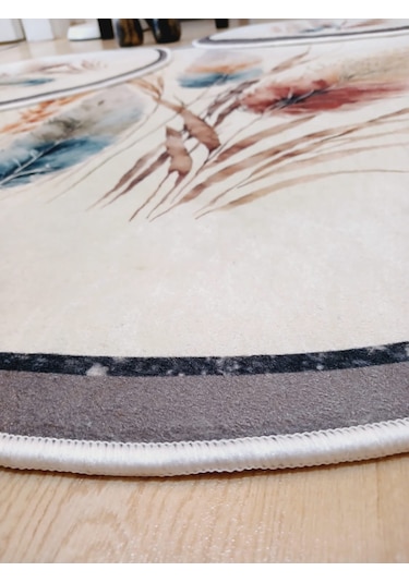 Pampas - Dokuma Taban, Yuvarlak Banyo Halısı 100x100-60x60-40x60