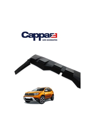 Dacia Duster Arka Cam Üstü Spoyler Mat Siyah Abs 2018-Sonrası