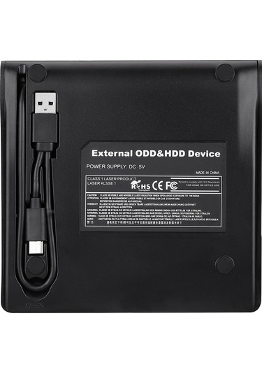 Sones Usb 3.0 Tip-c İnce Optik Sürücü Yazıcısı Harici Dvd Rom Rw Cd Yazıcı Masaüstü Dizüstü Bilgisayar İçin