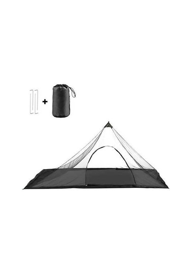 Prestigegoods Outdoor Spor Taşıma Çantalı Kamp Çadırı Siyah, 220x120x100cm, Tek Kişilik, Yürüyüş, Kamp, Balıkçılık İçin Siyah