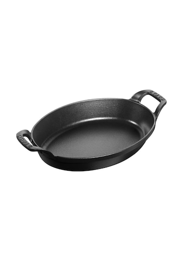 Staub La Cocotte Sahan Döküm Demir 24 CM Siyah