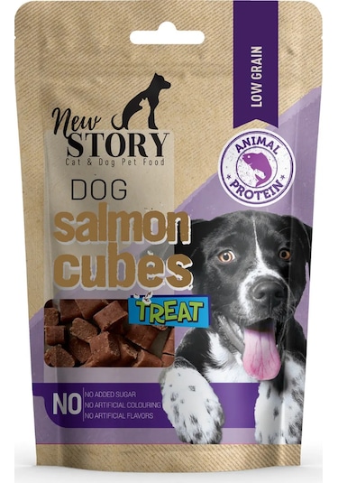 Dog Salmon Cubes 3x80gr. Somonlu, Köpek Ödül Maması