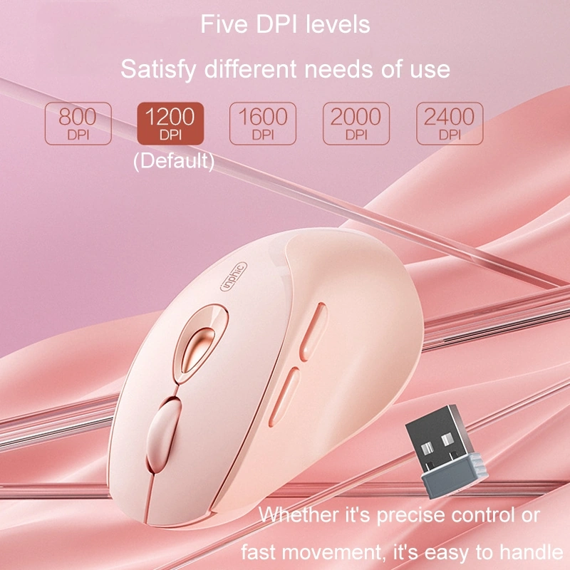 Sones Inphic Dr801 2.4g+bluetooth 5.0/4.0 Kablosuz Fare Usb Üç Modlu Sessiz Şarj Edilebilir Kız Ofis Ev Oyun Faresi Diğer