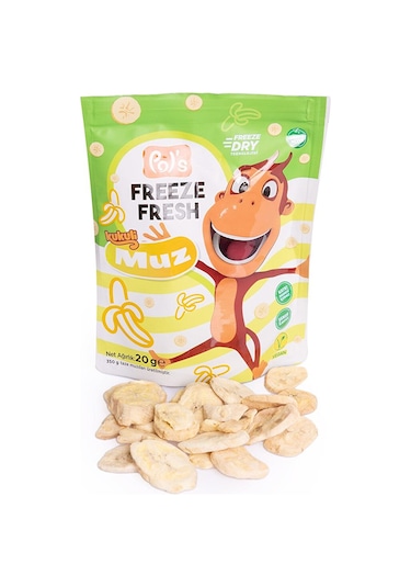 Pol's Kukuli Freeze Fresh Muz 20 Gr
