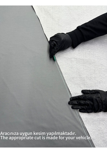 Yukı Yk125 Rex Gri Kumaş Motosiklet Brandası Logo Baskılı Penye Kumaş Motosiklet Branda