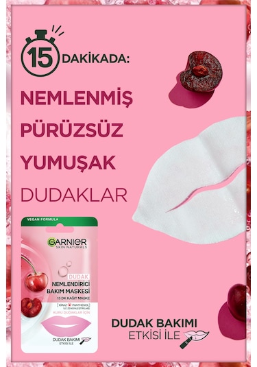 Garnier Dudak Nemlendirici Bakım Maskesi
