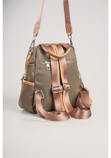 Ççs Kadın 18027 Sırt Ve Omuz Çantası Yeşil