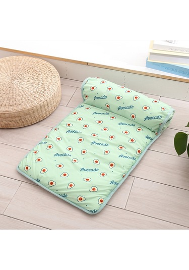 Maiyame Coolcore Buz İpek Serin Duygu Evcil Hayvan Pedi Kedi Köpek Kulübesi Matı 4