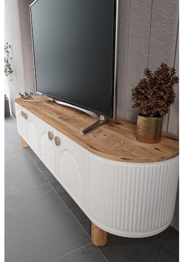 Vns Modüler Mebran Kapak. Alya Tv Sehpas180 Cm Perast Oval Tv Ün