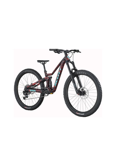 Scott Ransom 600 26 Jant Enduro Dağ Bisikleti 1x11v Siyah Kırmızı S/13 Siyah  - Kırmızı