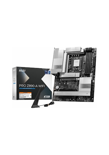 Msı Pro Z890-a Wifi Ddr5 9200mhz Oc M.2 Hdmı/usb-c Pcıe 5.0 1851p Atx Anakart
