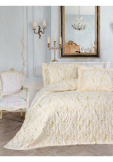 Cotton Box 2784-cb Smart Ck Yatak Ortusu Setı Destello Krem Krem