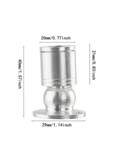 Opulentliving Mini Led Downlight 1w, 20mm, 360 Dönüşümlü, Enerji Tasarruflu, Çok Renkli Tavan Spot Işığı Çok Renkli