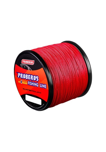 Sones Proberos 4 Düzenlendi 300m Balık Misinası, Misina Numarası: 0,8 / 10lb Kırmızı