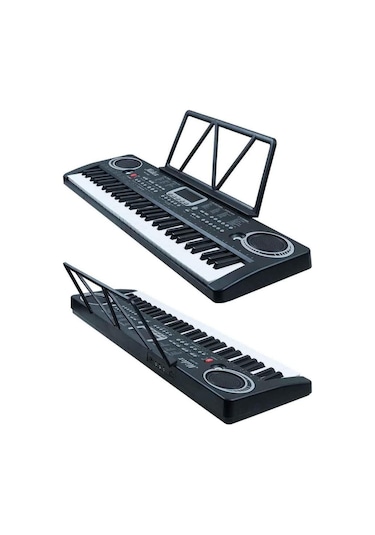Midex PS-1500BK Başlangıç İçin 61 Tuşlu Org Notalık ve Adaptörlü