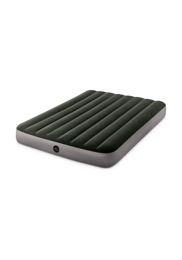 INTEX Full Dura-Beam Prestige Downy Şişme Yatak-Koyu Yeşil-Küçük Çift Kişilik Koyu Yeşil