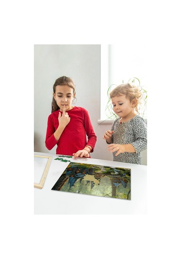 Ahşap Çerçeveli Puzzle - Tablo Hthp - 015 23 X 32 120 Parça