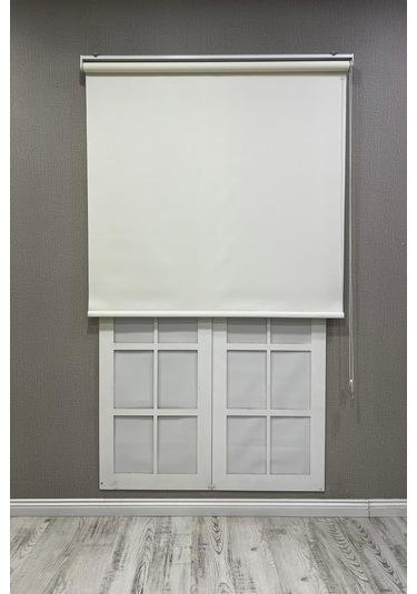 Stor Perde İthal Mat Polyester Beyaz Beyaz