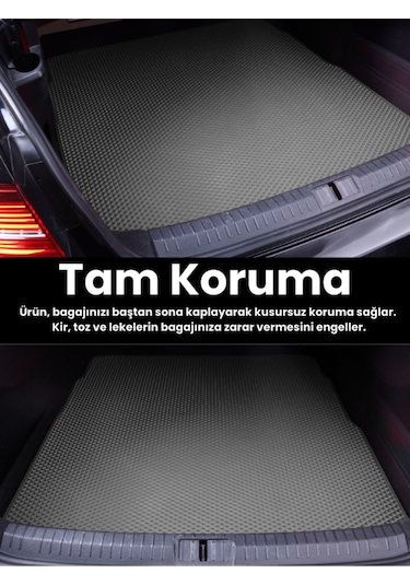 Renault-megane 4-sedan- 2016-2025 İçin Eva Ful Paspas Takımı Metal Topukluk Dahil