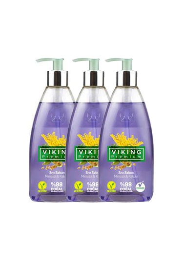Viking Premium Mimoza & Kakule Sıvı Sabun 3 x 500 ML
