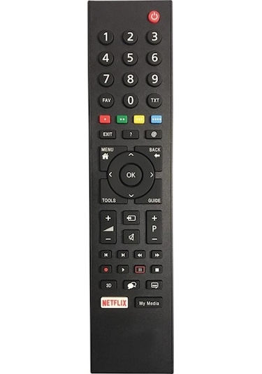 Arçelik  Altus Uyumlu Grundig Beko Netflix Tuşlu Led Tv Kumanda