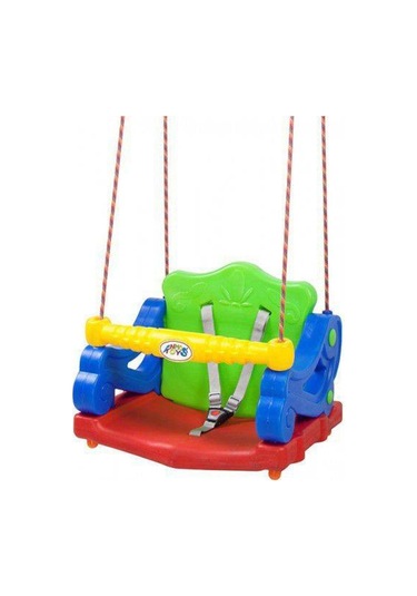 Burdanucuzyok Salıncak Emniyetli Kemerli Büyük Boy Salıncak Renkli